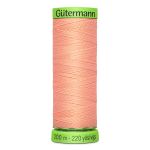 Нитки для тонких тканей Gutermann Extra Fine 150, 200м, 586 спелый персик, 5 катушек