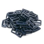 Пряжка, ПА, цветная, 30 мм (57 т.синий), 50 шт