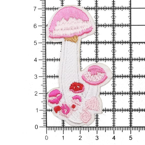 Термоаппликация Грибочки, 4.2х7.2см, Hobby&Pro