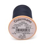 Нитка филаментная особопрочная Gutermann Tera 180, 2000 м, 339 т.чернильно-синий, 1 катушка