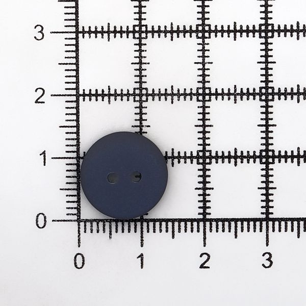 Пуговицы на 2 прокола 22L (14мм), пластик (col.22 темно-синий), CR-K18M, 144 шт