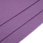 Фетр листовой жесткий 1.0 мм, 160гр, 20х30см, 3 штук Astra&Craft (AF879/YF622 сиреневый)