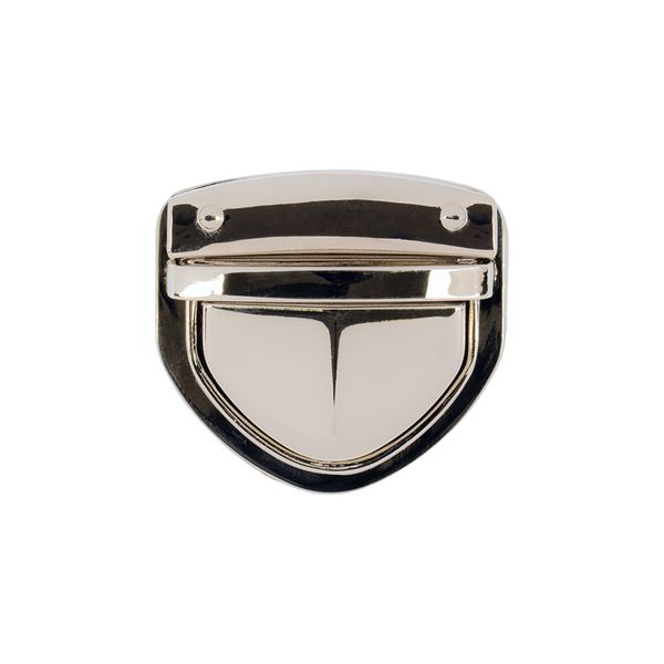 Замок для сумки 42х39 мм, 5 шт, никель, Gamma LBZ-6N