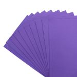 Фоамиран EVA-1010, 10 шт, 20х30 см, 1 мм., Astra&Craft (ZK-030/BK023 фиолетовый)