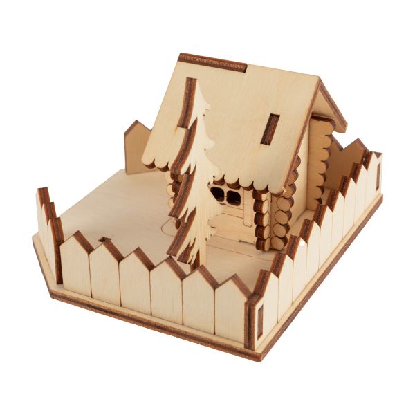 Заготовка из фанеры Композиция на подставке 9х10х7 см, Mr.Carving, КЛ-43