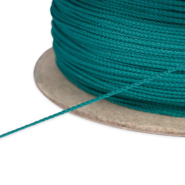 Шнур для мокасин ⌀1.0 мм, 200 м, 838025 / бирюзовый, Gamma 1с16
