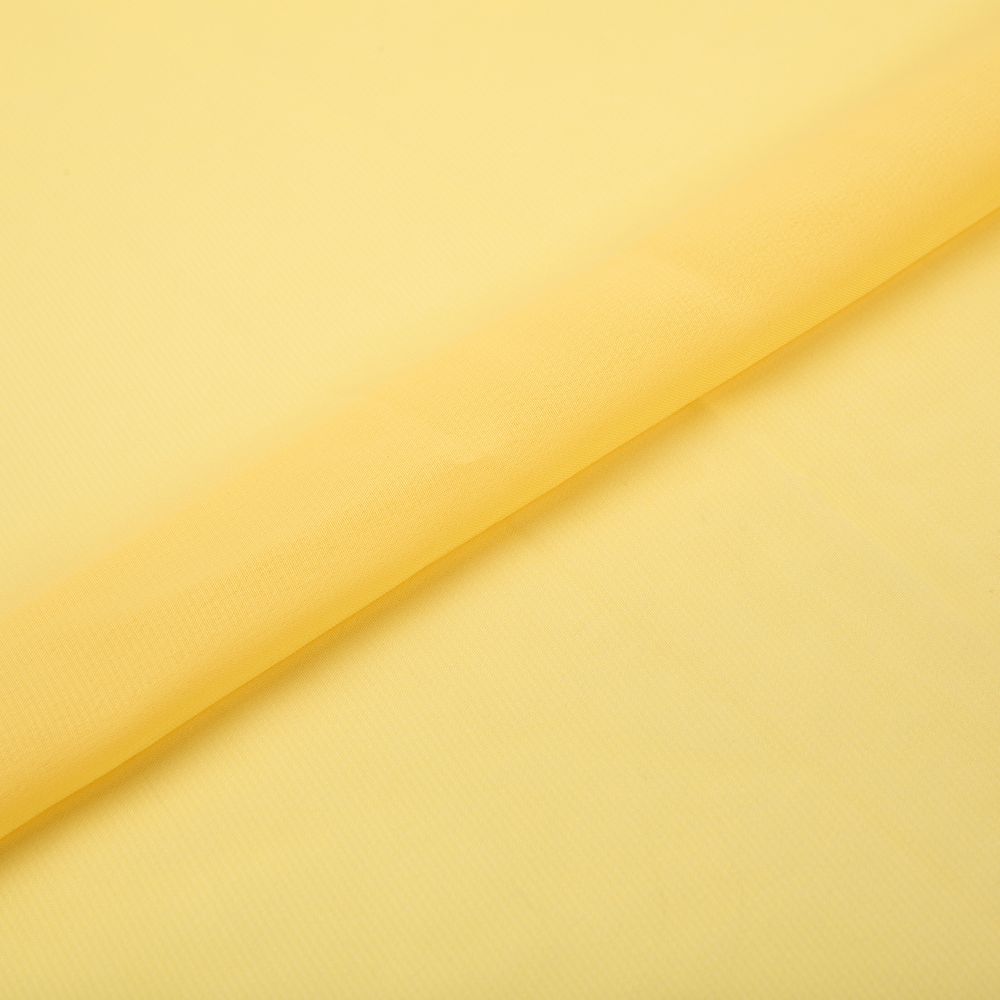 Ткань блузочная Poly Chiffon 84 г/м², 150х147 см, 11 желтый, Gamma PC-02