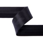 Косая бейка атласная 30 мм / 5 шт по 5.4 метра, _черный(080/081), Gamma GK-30P