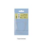 Спицы круговые металл ⌀2,5 мм, 40 см, с металлической леской, Gamma MKS