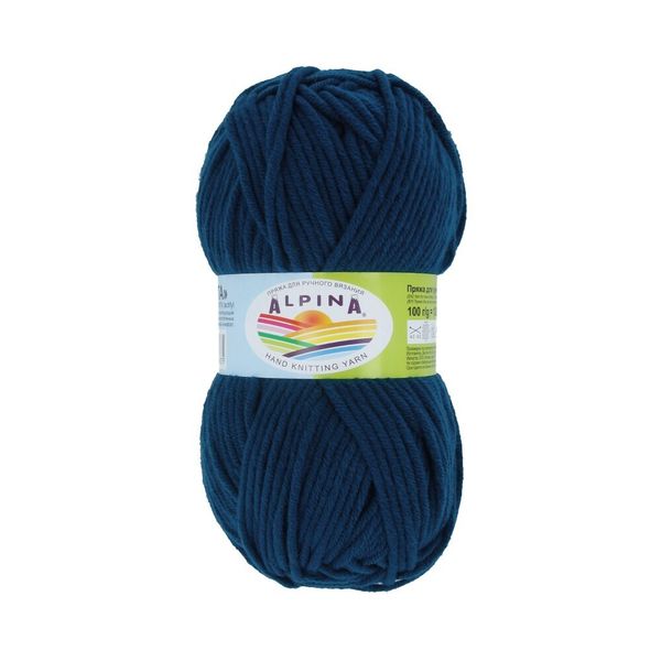 Пряжа Alpina Marta / уп.5 мот. по 100г, 120м, 011 морская волна