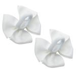 Набор резинок для волос 10 шт (5х2 шт), №01 белый, Cherry Mary DR07081