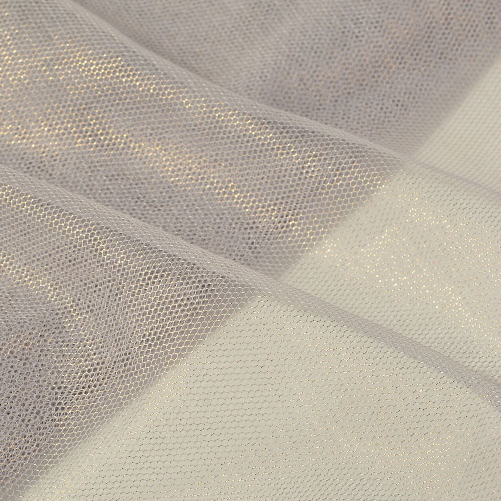 Фатин перламутровый 150 см / 15 метров, T538-83, цв.серый