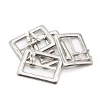 Пряжка 38 мм. никель, 4 шт