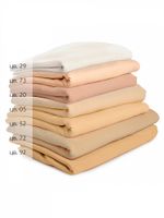 Ткань трикотажная 230 г/м², 185 см / 60 метров, 98% хлопок 2% эластан, TBY.ZD8662, цв.05 бежевый