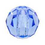 Бусины стекло ⌀4 мм, 24 шт, светло-синий/sapphire, Preciosa 451-19-602