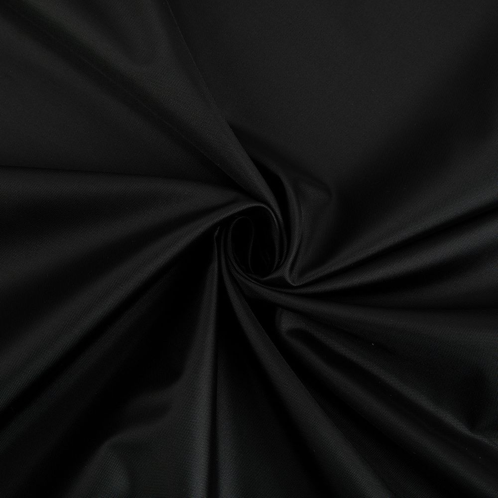 Ткань курточная Poly Oxford 150D 90±5 г/м², 150х147 см, черный, Gamma ZO150N