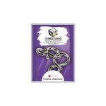 Головоломка металлическая, 1 шт, Петельки 2 элемента, Delfbrick DLM-04