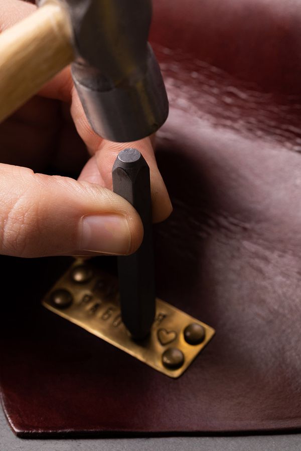 Набор штампов для чеканки по металлу Промысел MT-006 4 мм, русский алфавит