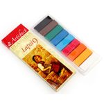 Набор полимерной глины Артефакт, Lapsi "АФ.820083/7109-8 9 классических цветовх20 г