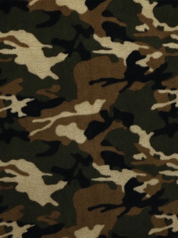 Флис 2-сторонний 240 г/м², 150 см / 10 метров, N-TBY-0240-К1, цв.К1 камуфляж