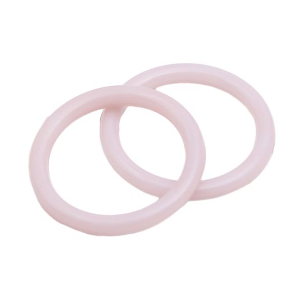 Кольца для бюстгальтера пластик ⌀8.0 мм, C154 св.серый, 100 шт