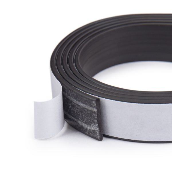 Магнитная лента 12 мм, 0.762 м, гибкая с клеевым слоем, Mr.Painter FMT-01