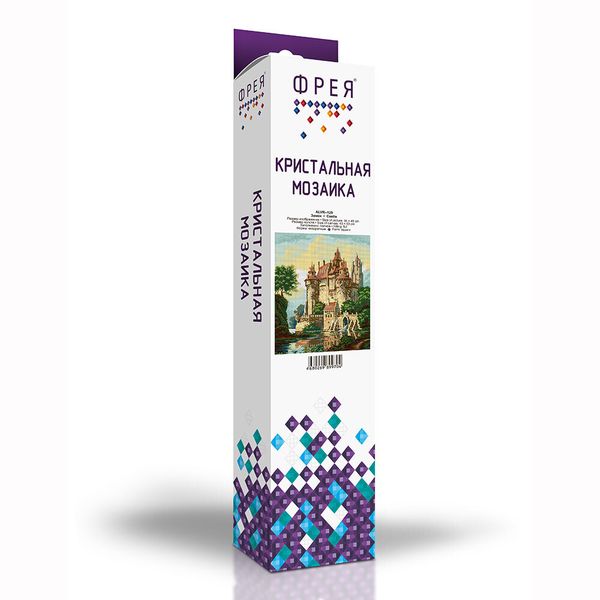 Алмазная (кристальная) мозаика Фрея, Замок, 45х35 см