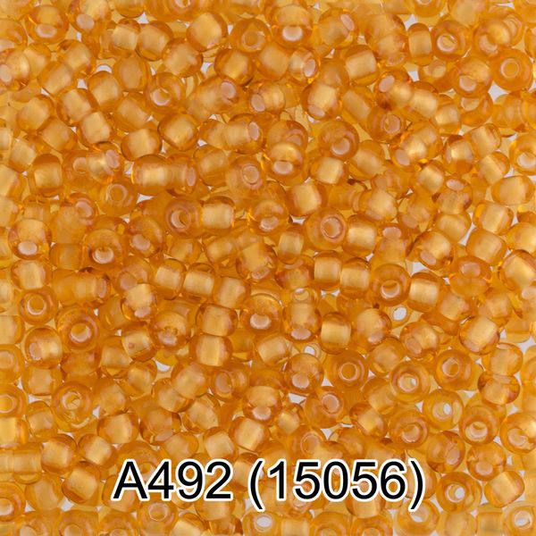 Бисер Gamma 10/0 (2.3 мм), 50 г, А492 песочный, 15056, круглый 1
