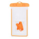 Чехол для телефона водонепроницаемый 21х10х2 см, №05 оранжевый, Lol&Pop LLP-304