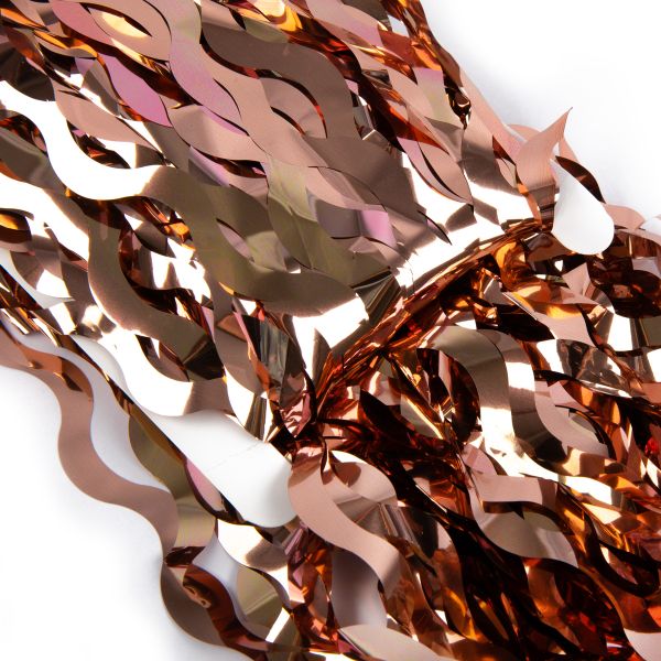 Занавес Дождик 100х200 см, 03_розовая волна, Boomzee GBZ-15