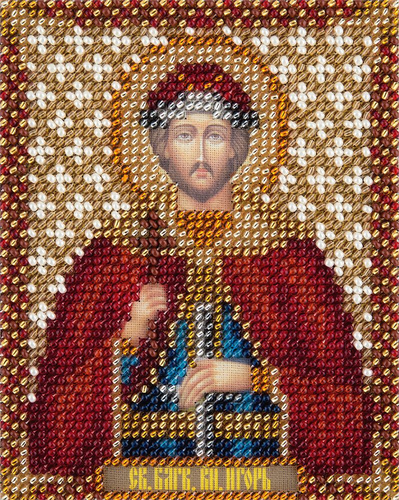 Panna, Икона Святого благоверного князя Игоря Черниговского, 8,5х11 см