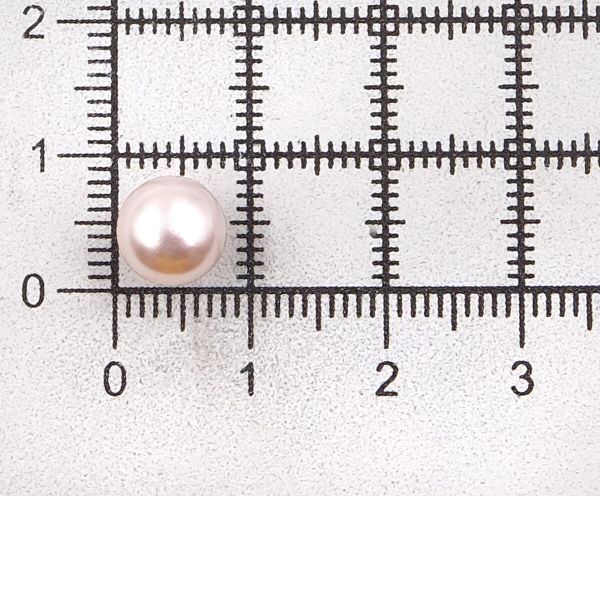 Пуговицы на ножке 8мм (Pink1 (розовый1)), 36 шт