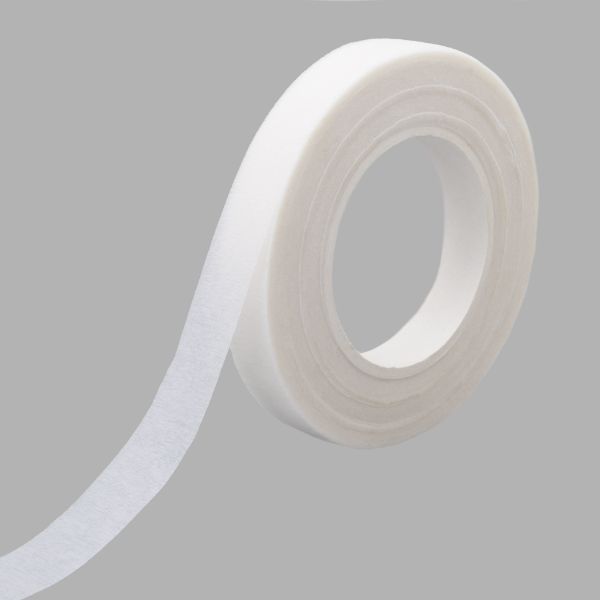 Тейп-лента флористическая 12 мм / 27 метров, 2 шт, А15 белый, QYF-005