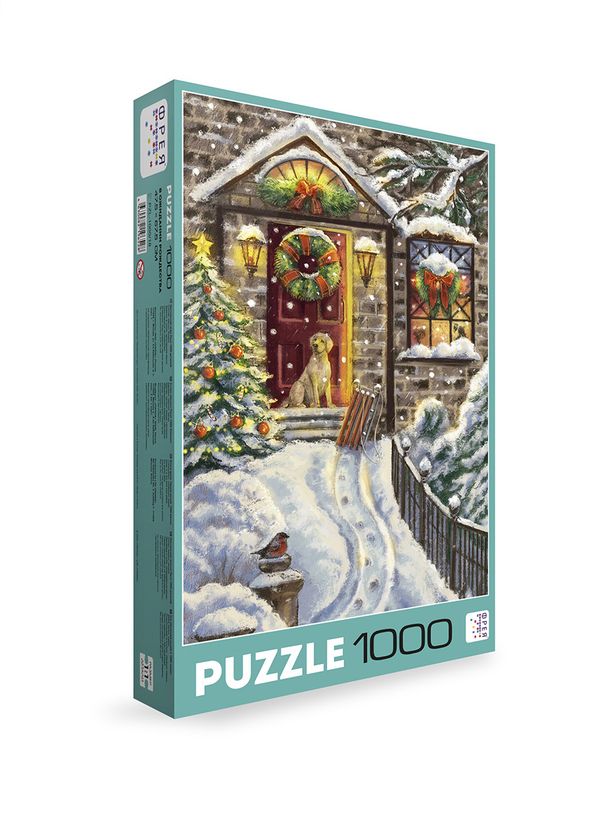 Пазл 1000 элементов, В ожидании Рождества, PZL-1000/18, Фрея