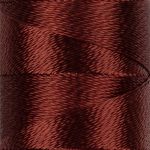 Нитки вышивальные Gamma V150/2, 10х200 ярдов, 3196 коричневый