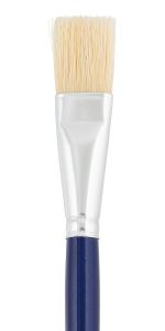 Кисть щетина №10 плоская, 5 шт, длинная ручка, 10, Vista-Artista 30012-10