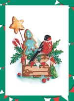 Алмазная (кристальная) мозаика Фрея, Праздничный набор, 14х19,5 см