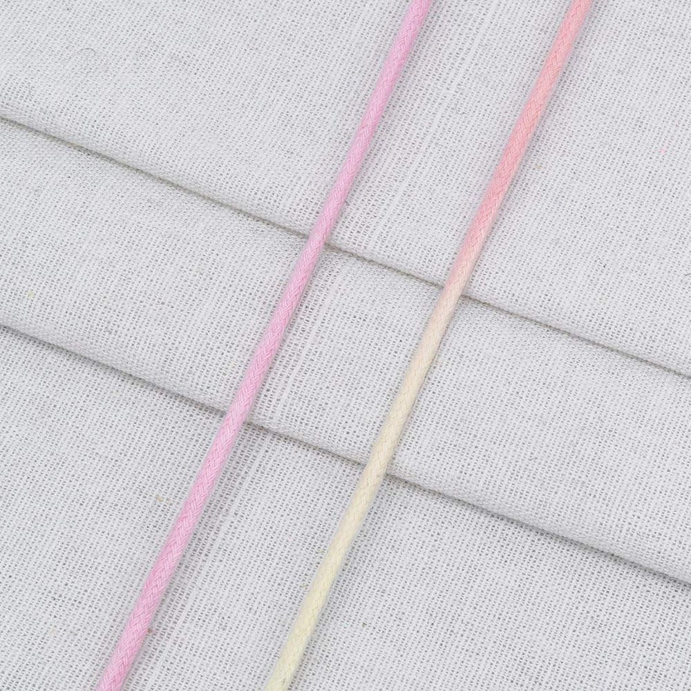 Шнур отделочный х/б ⌀4.0 мм / 30 метров, мультиколор, 3Al239