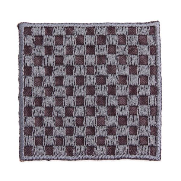 Термоаппликация Квадрат 4,5х4,5см, уп. 2 шт, цв.серый