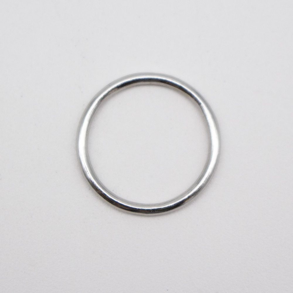 Кольца для бюстгальтера металл ⌀12.0 мм, белая бронза, Arta, 20 шт