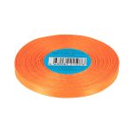 Лента атласная 1-сторонняя 6.0 мм / 33±2 метра, №511N(15-1360) оранжевый(неон), Gamma