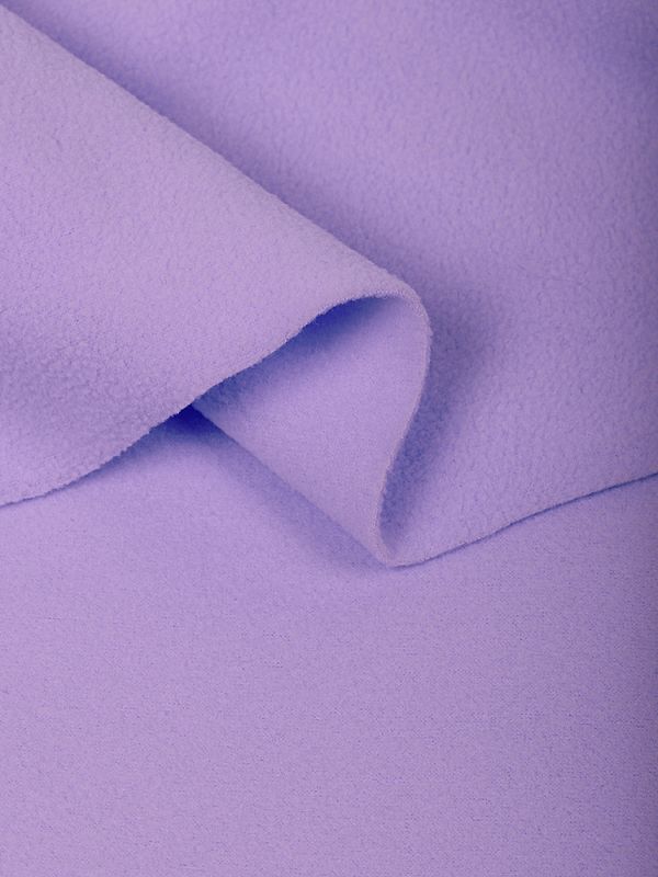 Флис 2-сторонний 190 г/м², 150 см / 2 метра, TBY-0059-F166 цв.F166 лаванда