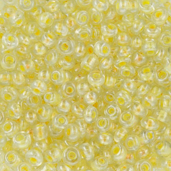 Бисер Zlatka 11/0 (2.1 мм), 100 г (10х10 г), №2215 яр.желтый, GR