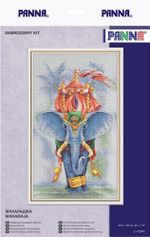 Набор для вышивания нитками Panna, Махараджа, 23,5х38 см