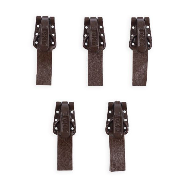 Крючок шубный PQ 45 мм, коричневый, PQ5211, 100 шт