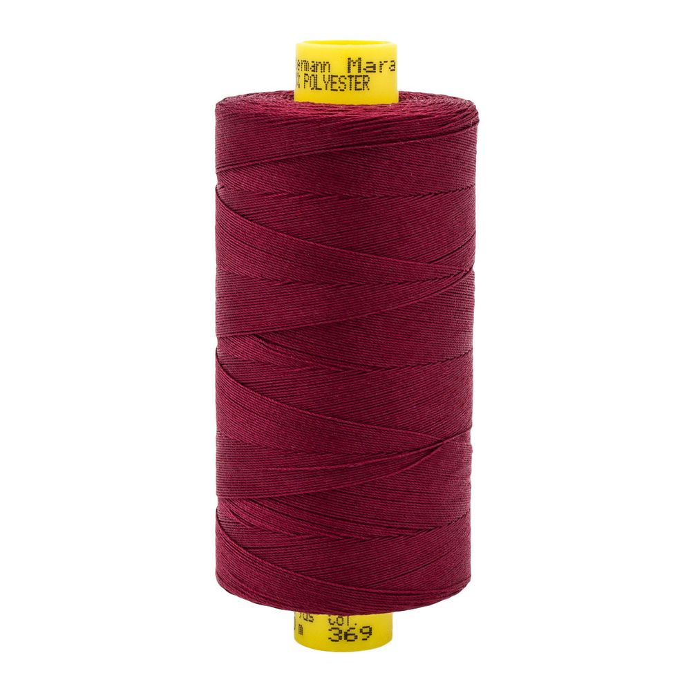 Нитка универсальная Gutermann Mara 70/2, 700 м, 702170, 369 винный, 1 катушка