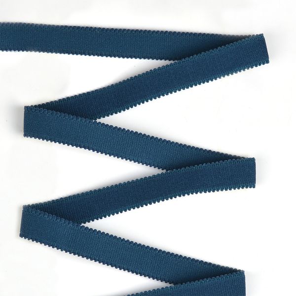 Резинка бельевая (бретелечная) 15.0 мм / 20 метров, 612, 2268 синий топаз, Lauma