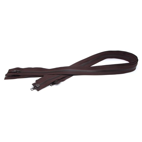 Молния трактор Arta Т6 (6 мм) 2 зам., разъем., 100 см, цв. 068 т.коричневый, уп.5 шт