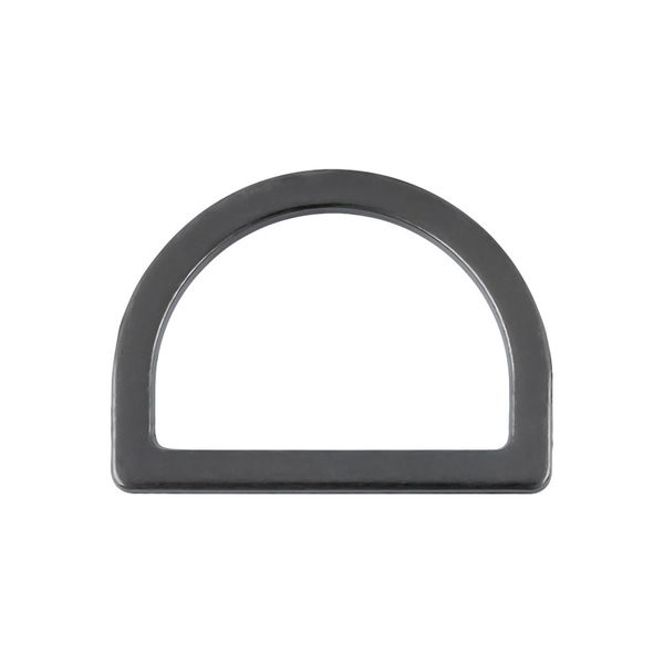 Полукольцо литое металл внутр. 25 мм, 10 шт, 06 черн.никель, GH 22/25, Gamma