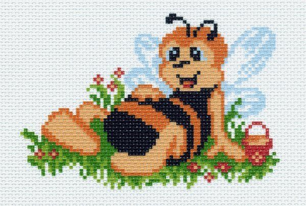 Набор для вышивания нитками Матренин Посад, Жу-жу 16х20 см